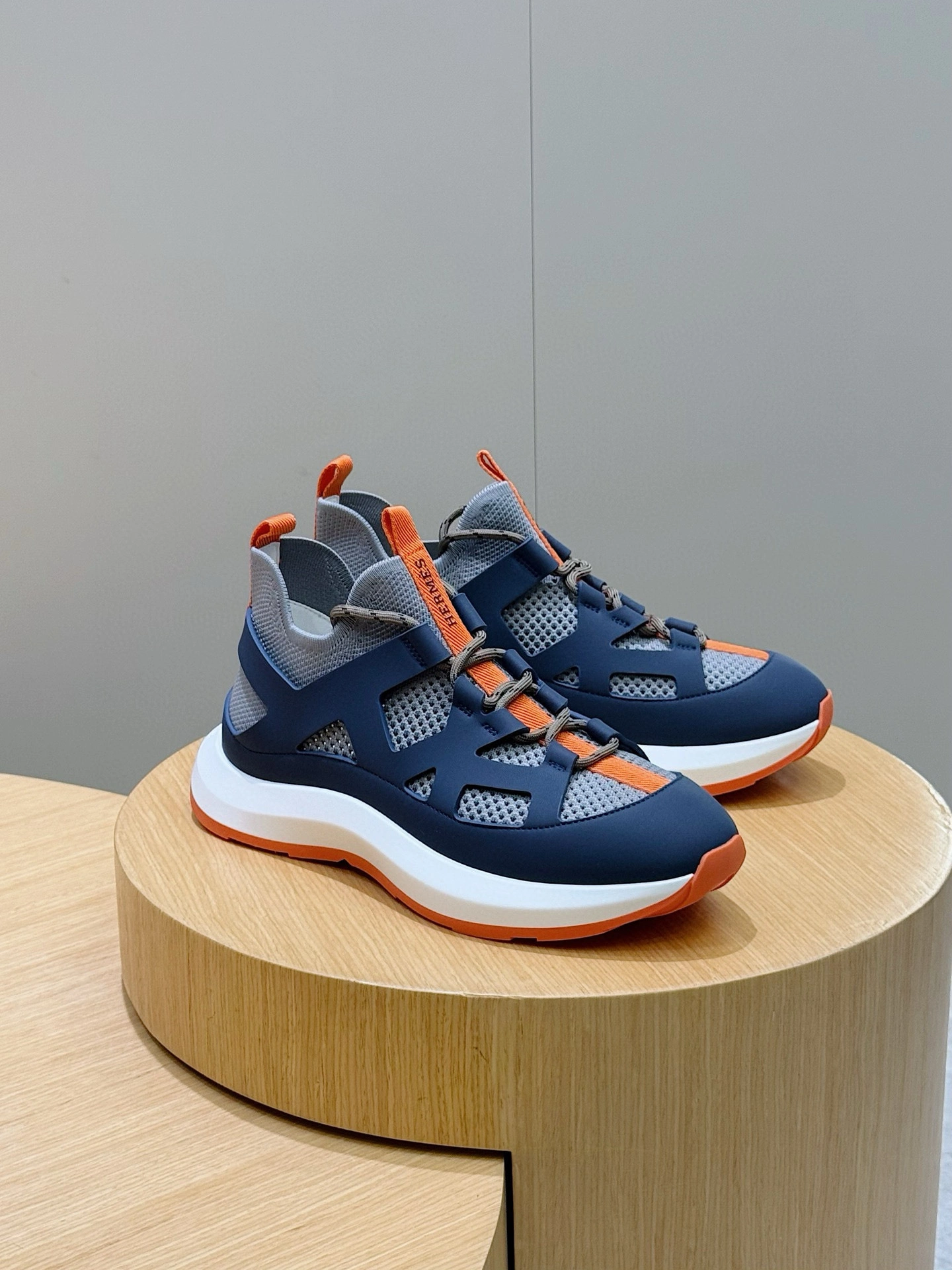 OOBB-- H5r75s Katana Calfskin Thick soles：4.3CM item:E-X230F2666